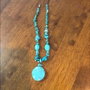 Chunky Turquoise Necklace